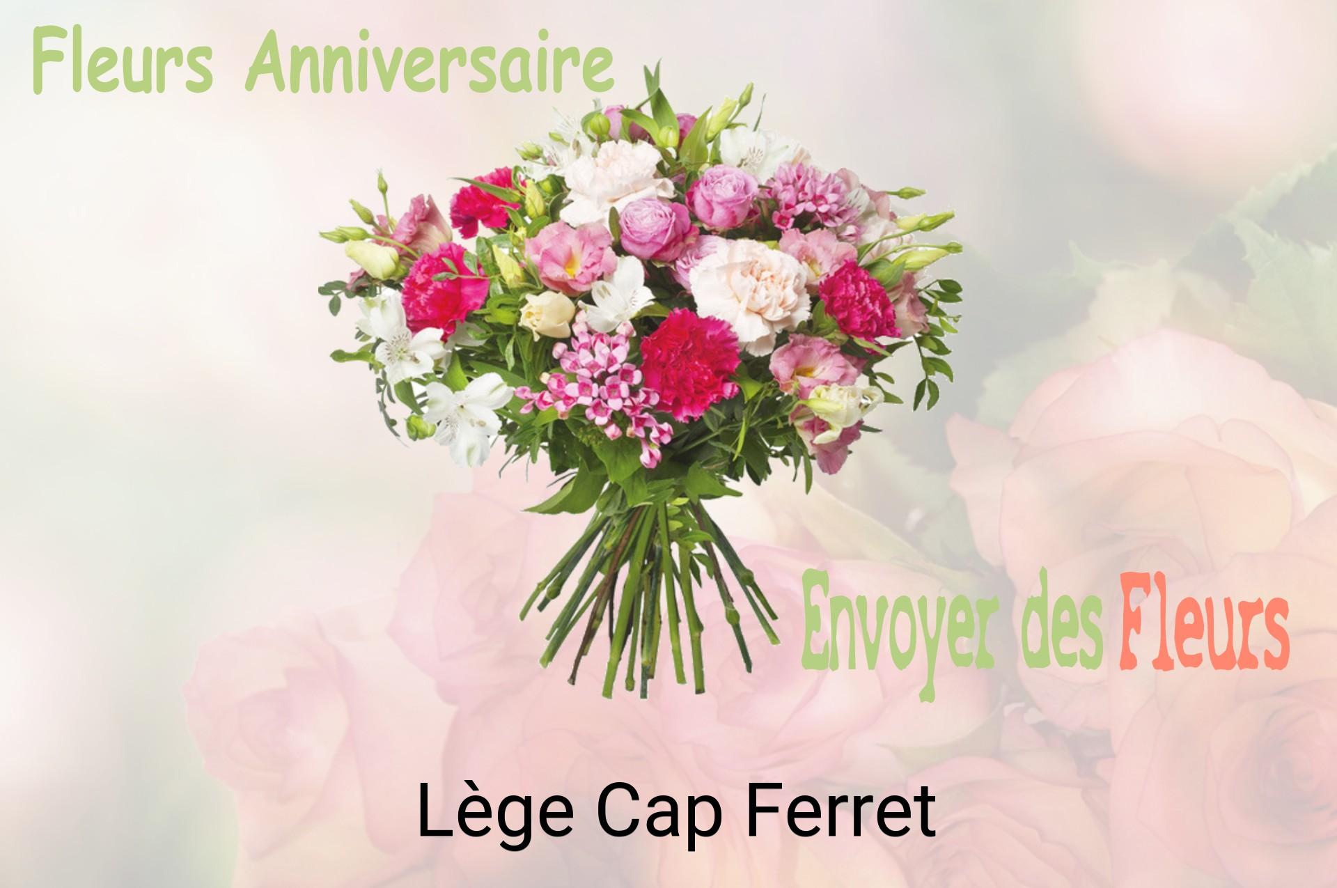 Bouquet de fleurs d’anniversaire livré à Lège-Cap-Ferret